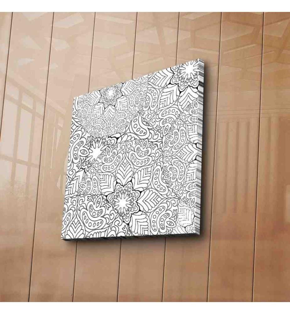 Bemalbare dekorative Leinwandbilder, Multicolor, Wildleder-Leinwand