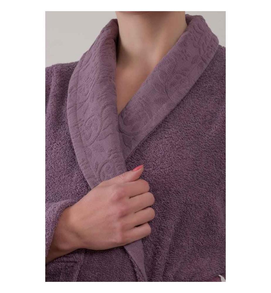 Set da bagno per la famiglia, Damson, Grigio, 100% cotone, Jacquard