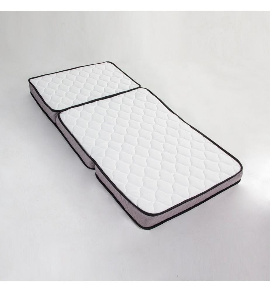 Matelas, blanc, housse : 100% tissu tricoté