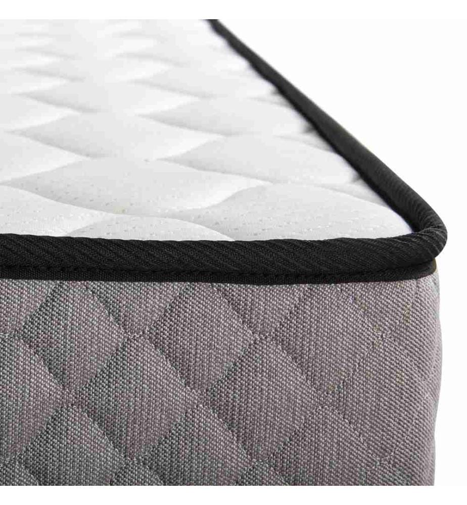 Matelas, blanc, housse : 100 % tissu tricoté
