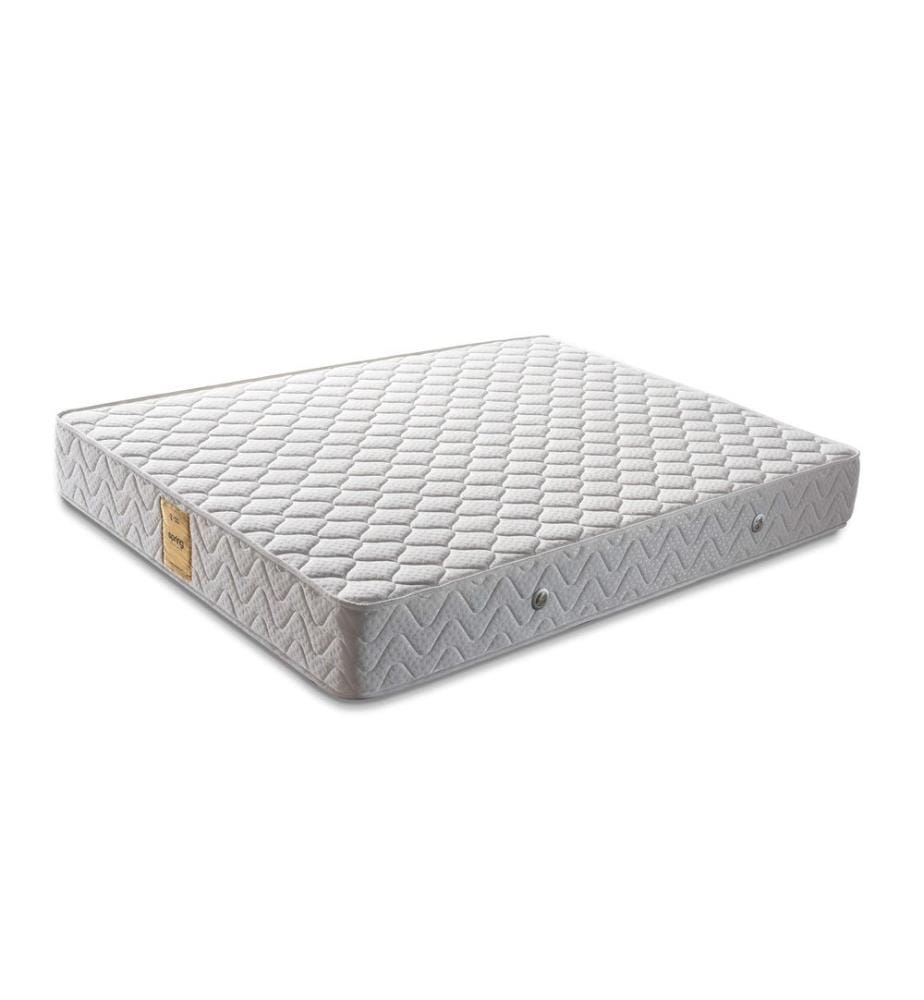 Materasso, bianco, rivestimento in tessuto a maglia di cotone, memory foam