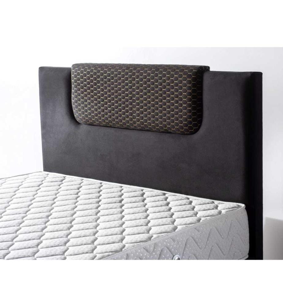 Materasso, bianco, rivestimento in tessuto a maglia di cotone, memory foam