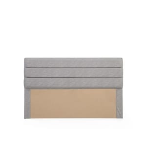 Tête de lit, gris, panneau de particules