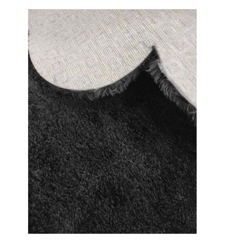 Teppich, 150 x 230, Schwarz, 100 % POLYESTER