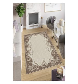 Teppich, 160 x 230, Creme, 100 % POLYESTER