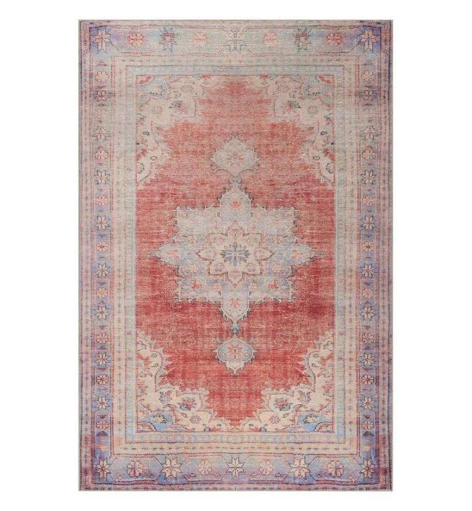Tappeto, 150 x 230, Rosso, 100% POLIESTERE