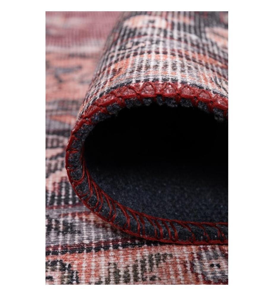 Tappeto, 75 x 230, bordeaux, 100% POLIESTERE