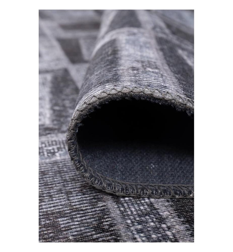 Tappeto, 150 x 230, Nero, 100% POLIESTERE