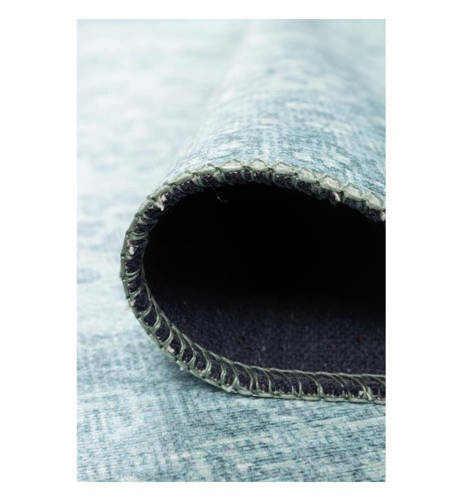 Tappeto, 75 x 230, Blu ghiaccio, 100% POLIESTERE