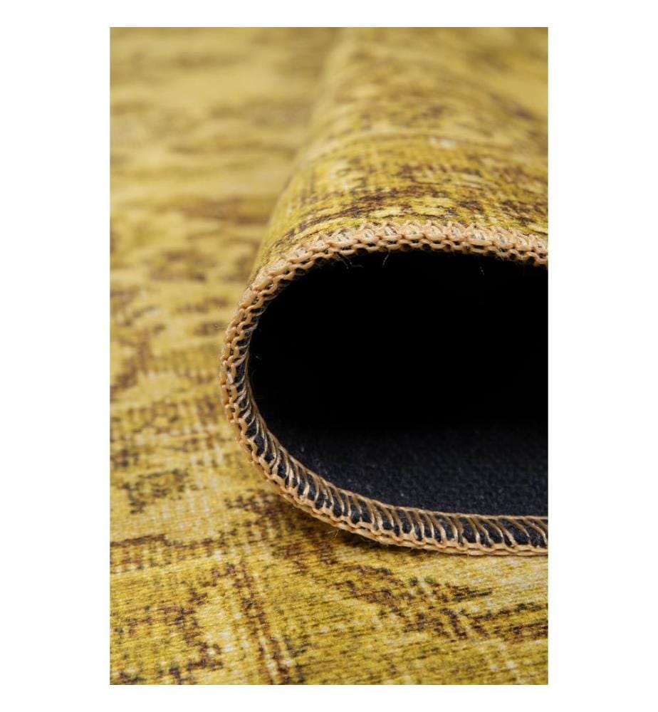 Tappeto, 75 x 230, Giallo, 100% POLIESTERE