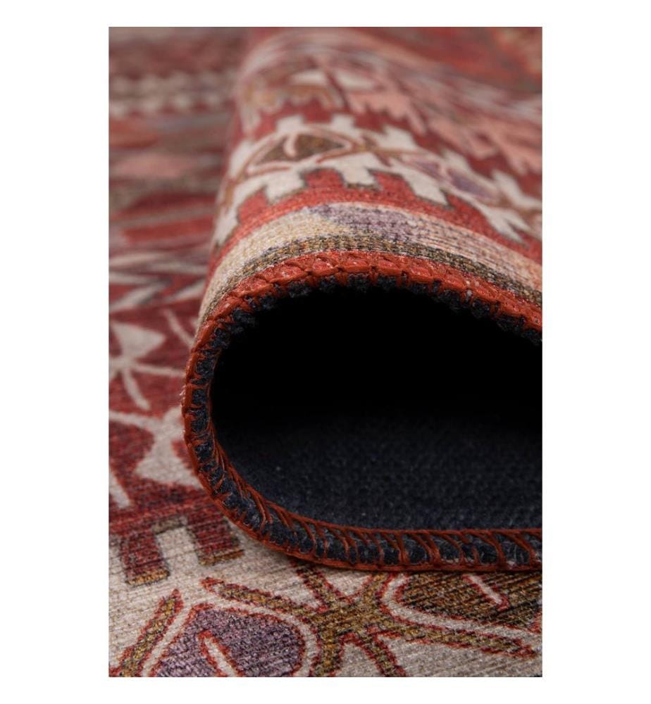 Tappeto, 75 x 230, Rosso, 100% POLIESTERE