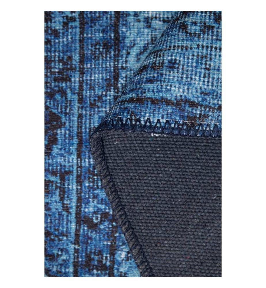 Tappeto, 150 x 230, Blu, 100% POLIESTERE