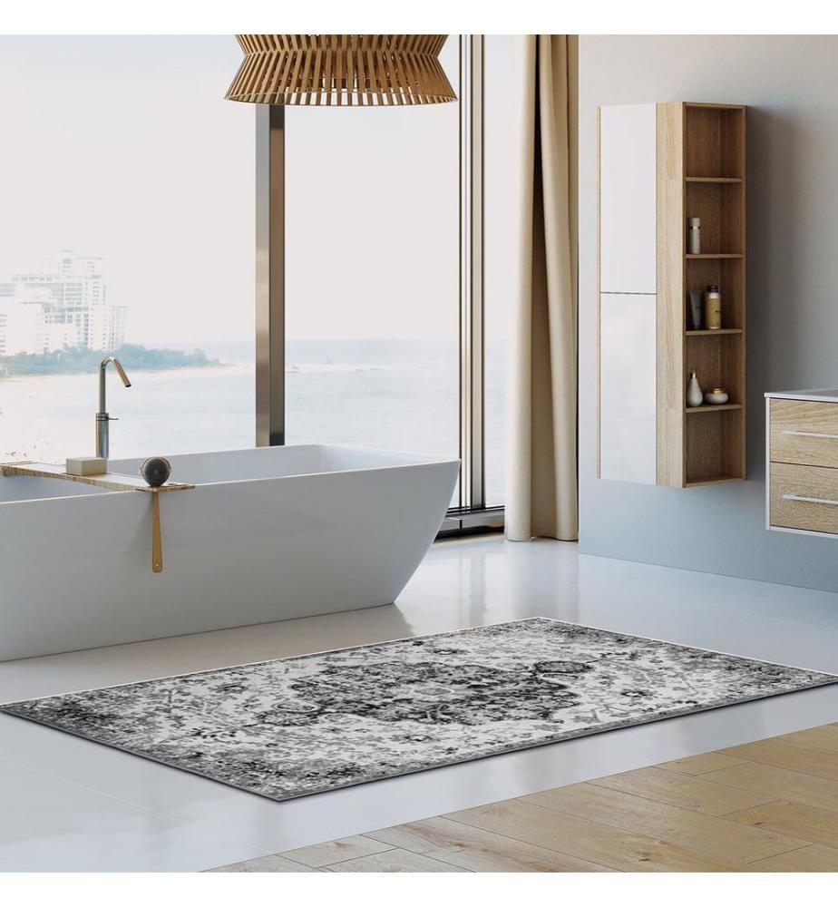 Tappeto, 180 x 280, blu navy, 100% POLIESTERE