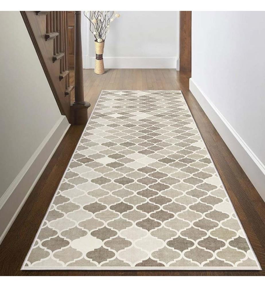 Tappeto, 160 x 230, Marrone, 100% POLIESTERE