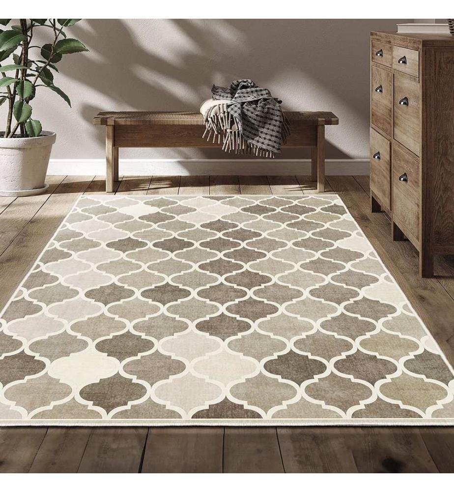 Tappeto, 180 x 280, grigio, 100% POLIESTERE