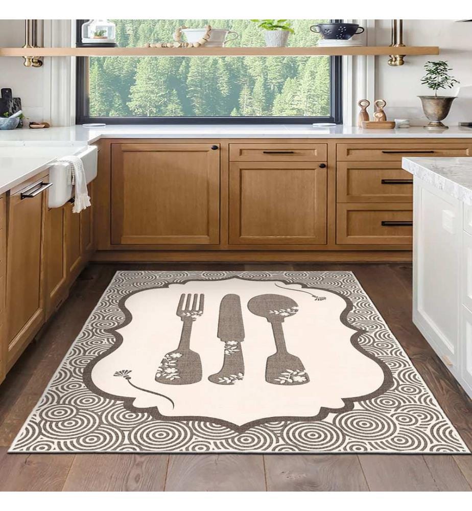 Carpet, 160 x 230, Cream, 100% POLYESTER