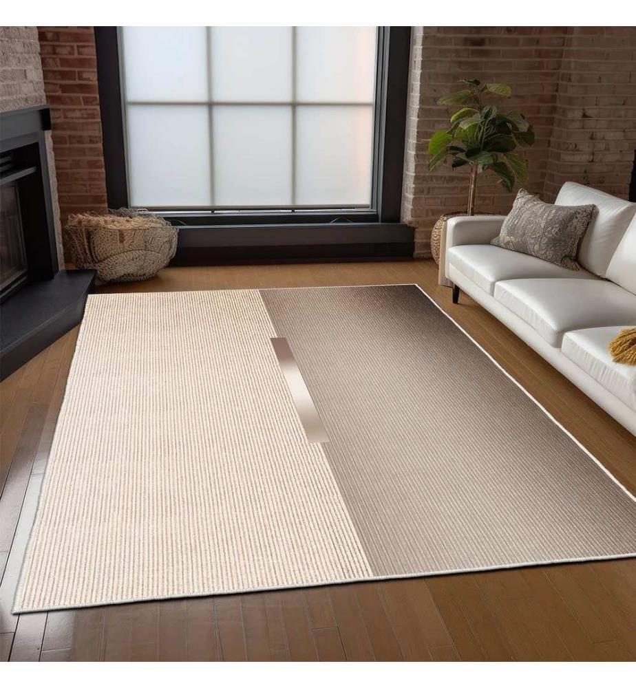 Carpet, 160 x 230, Brown, 100% POLYESTER