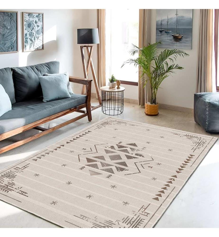 Tappeto, 180 x 280, grigio, 100% POLIESTERE