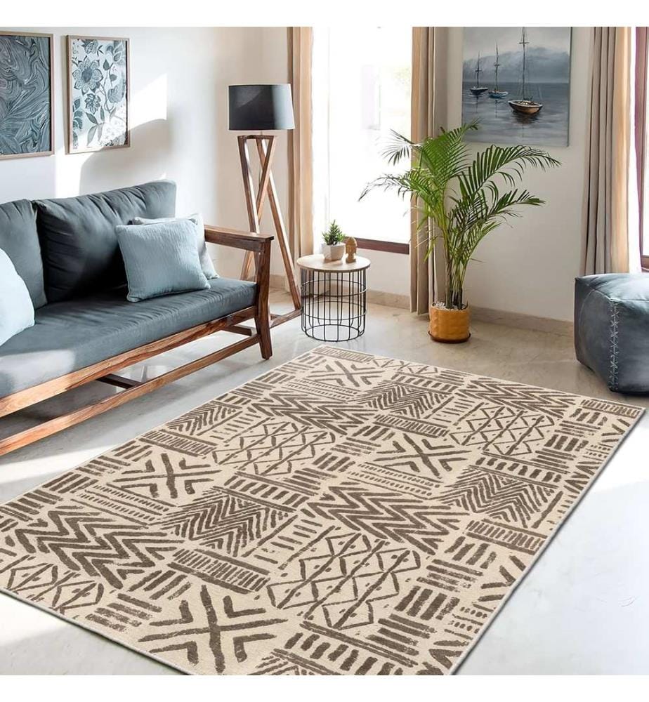 Tappeto, 180 x 280, grigio, 100% POLIESTERE