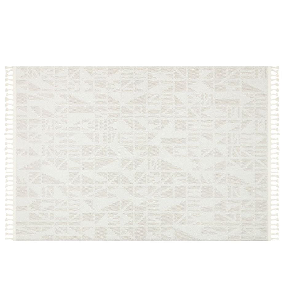 Tappeto, 160 x 230, Crema, Tappeto tessuto