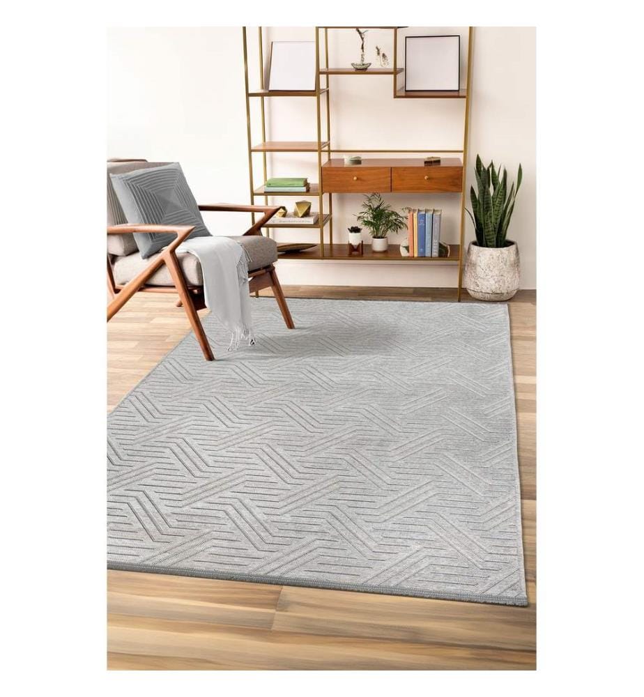 Tappeto, 160 x 230, antracite, 100% CENILLE