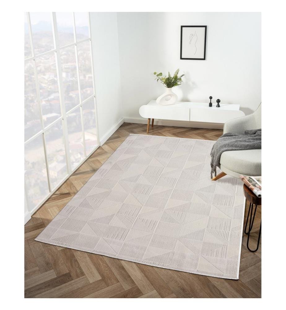 Tappeto, 160 x 230, crema, 70% POLIPROPILENE / 30% POLIESTERE