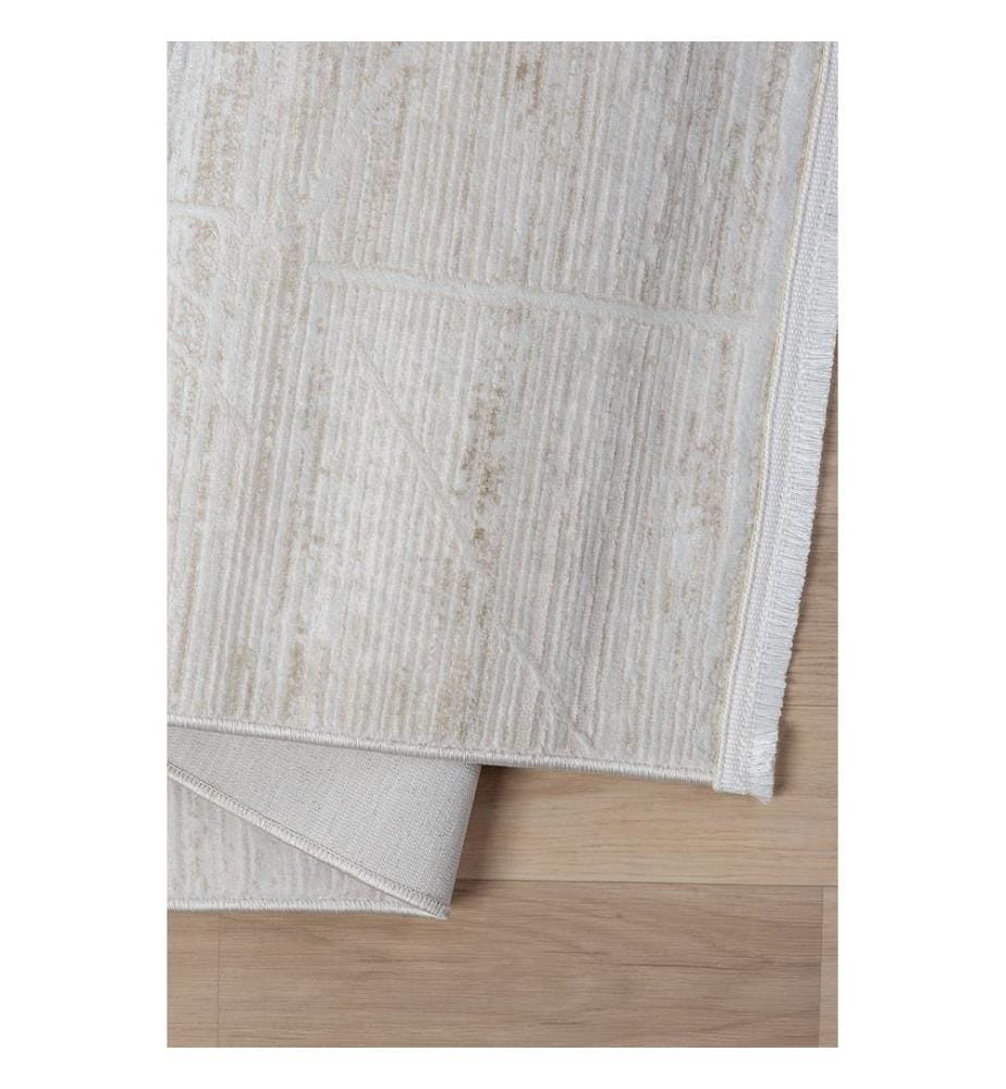Tappeto, 160 x 230, beige, 100% MICRO POLIESTERE