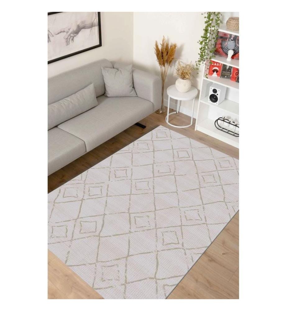 Tappeto, 200 x 300, Crema, 100% ACRILICO