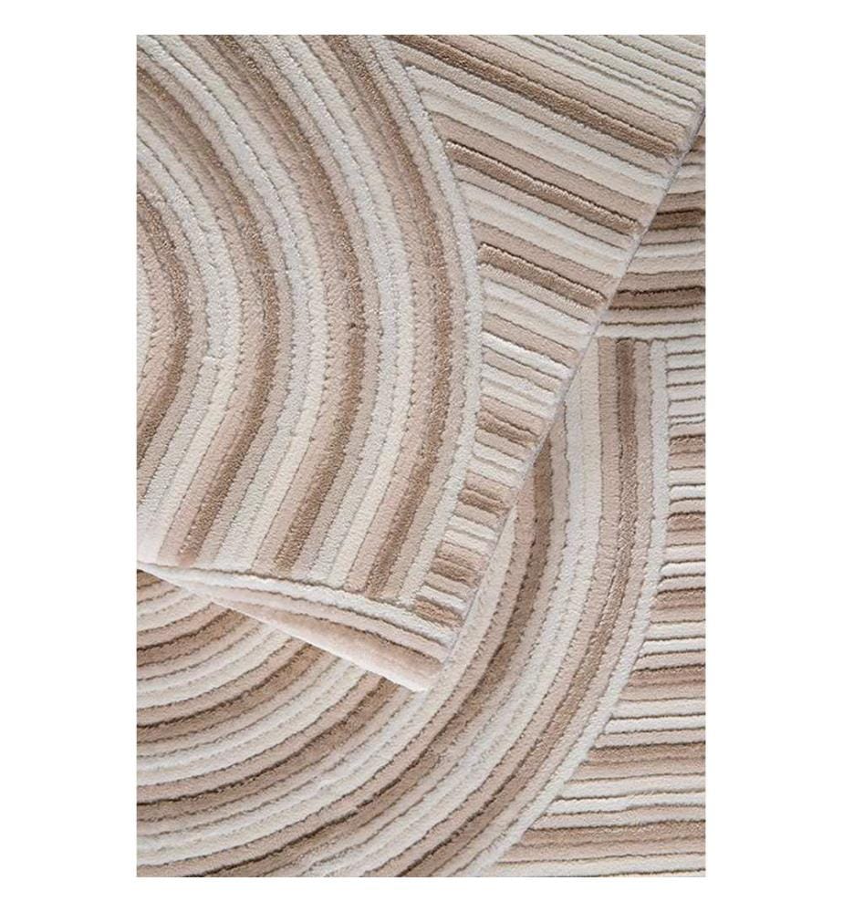 Tappeto, 160 x 230, Crema, Marrone, POLIPROPILENE / POLIESTERE