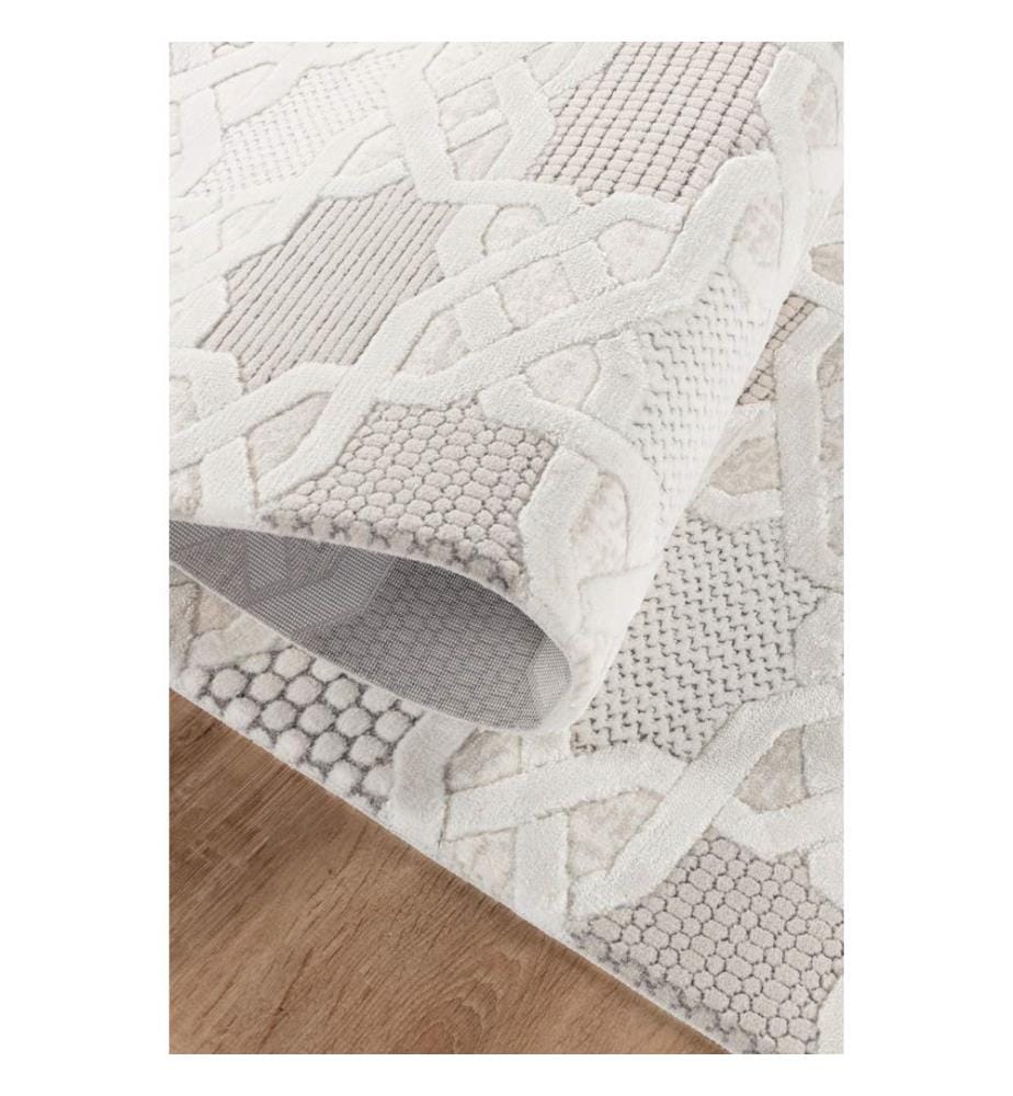 Tappeto, 200 x 300, Crema, POLIPROPILENE / POLIESTERE