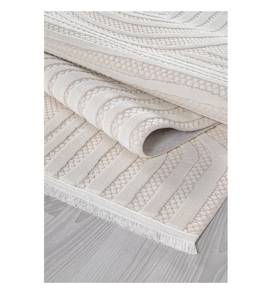 Tappeto, 160 x 230, Crema, POLIPROPILENE / POLIESTERE