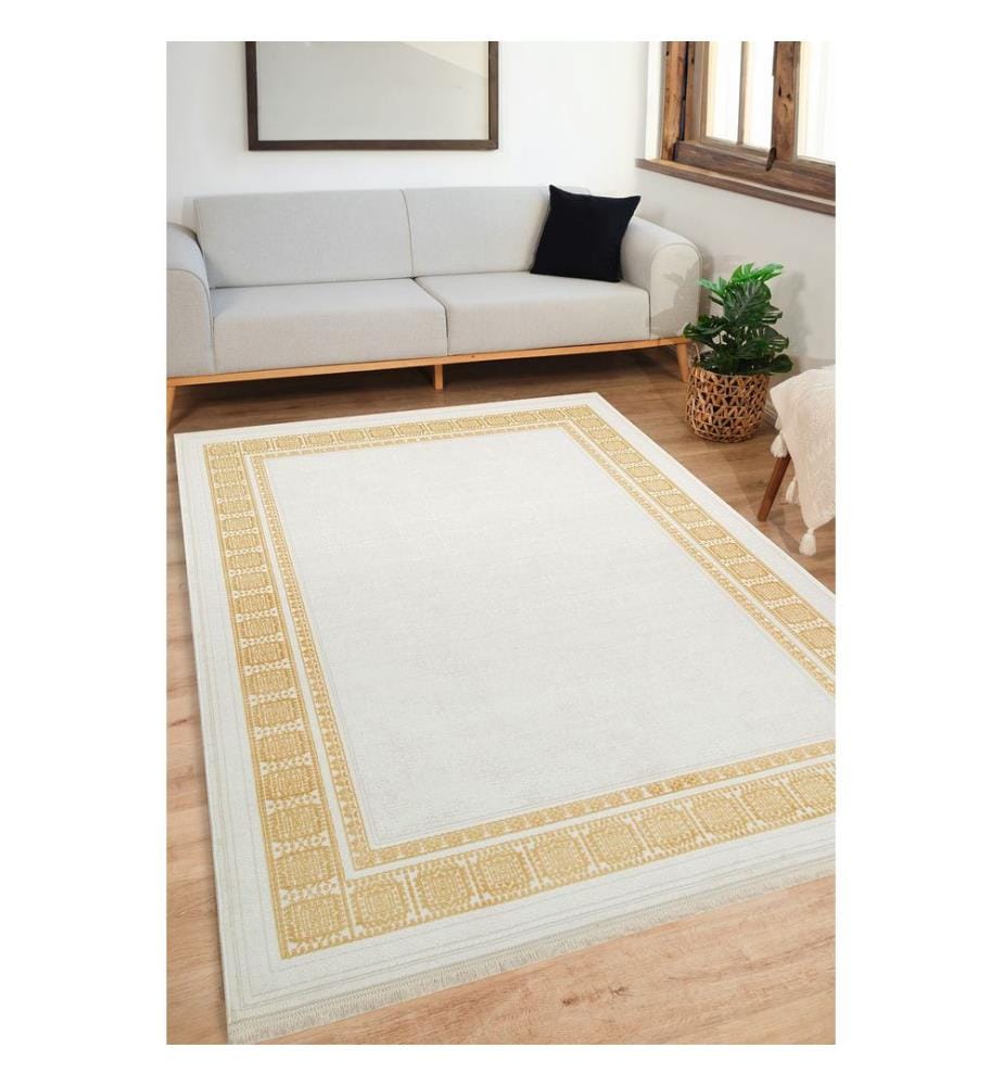 Tappeto, 160 x 230, beige, oro, 100% acrilico