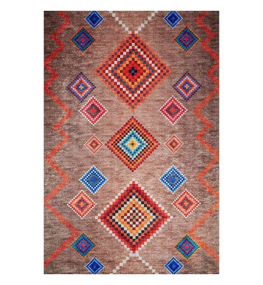 Teppich, 180 x 280, Braun, 70 % BAUMWOLLE / 30 % POLYESTER