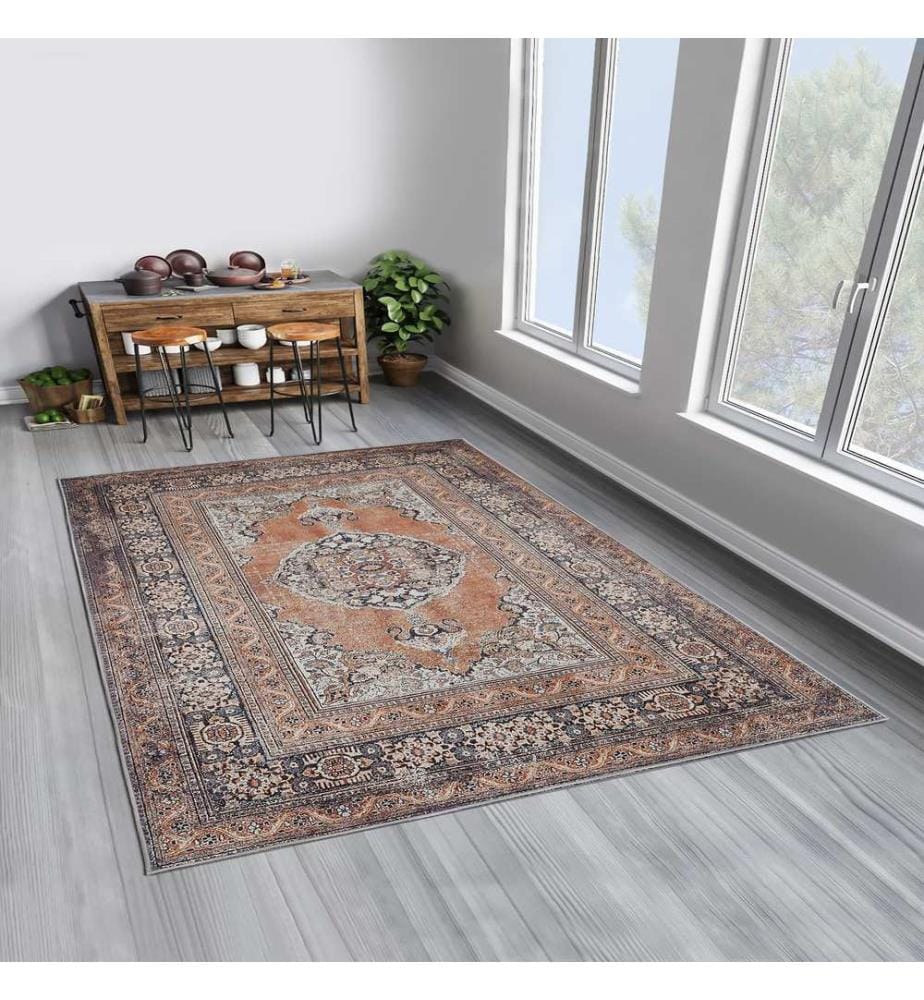 Tappeto, 180 x 280, bianco, 70% COTONE / 30% POLIESTERE