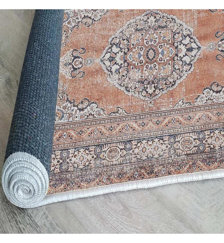 Tappeto, 180 x 280, bianco, 70% COTONE / 30% POLIESTERE