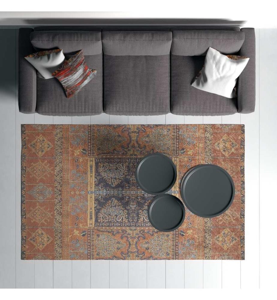 Tappeto, 180 x 280, Grigio, 70% COTONE / 30% POLIESTERE