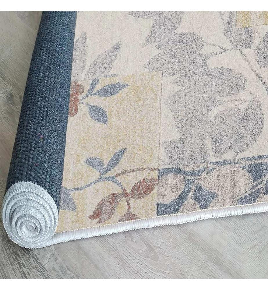 Tappeto, 160 x 230, Blu, 70% COTONE / 30% POLIESTERE