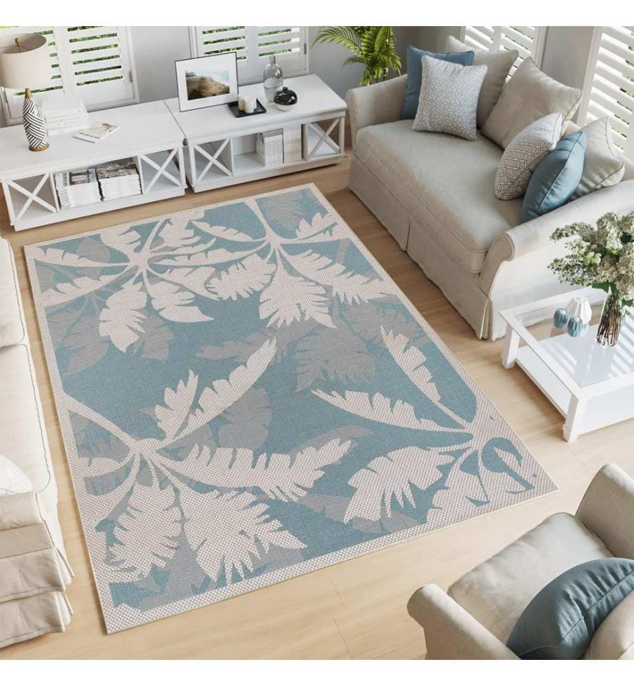 Tappeto, 160 x 230, Blu navy, 70% COTONE / 30% POLIESTERE