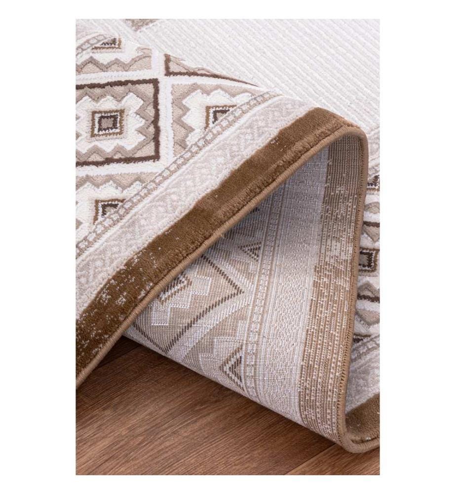 Teppich, 160 x 230, Braun, Beige, 50 % POLYPROPYLEN / 50 % POLYESTER