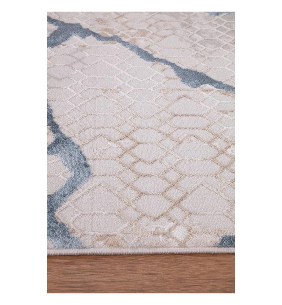 Tappeto, 160 x 230, blu, 50% POLIPROPILENE / 50% POLIESTERE