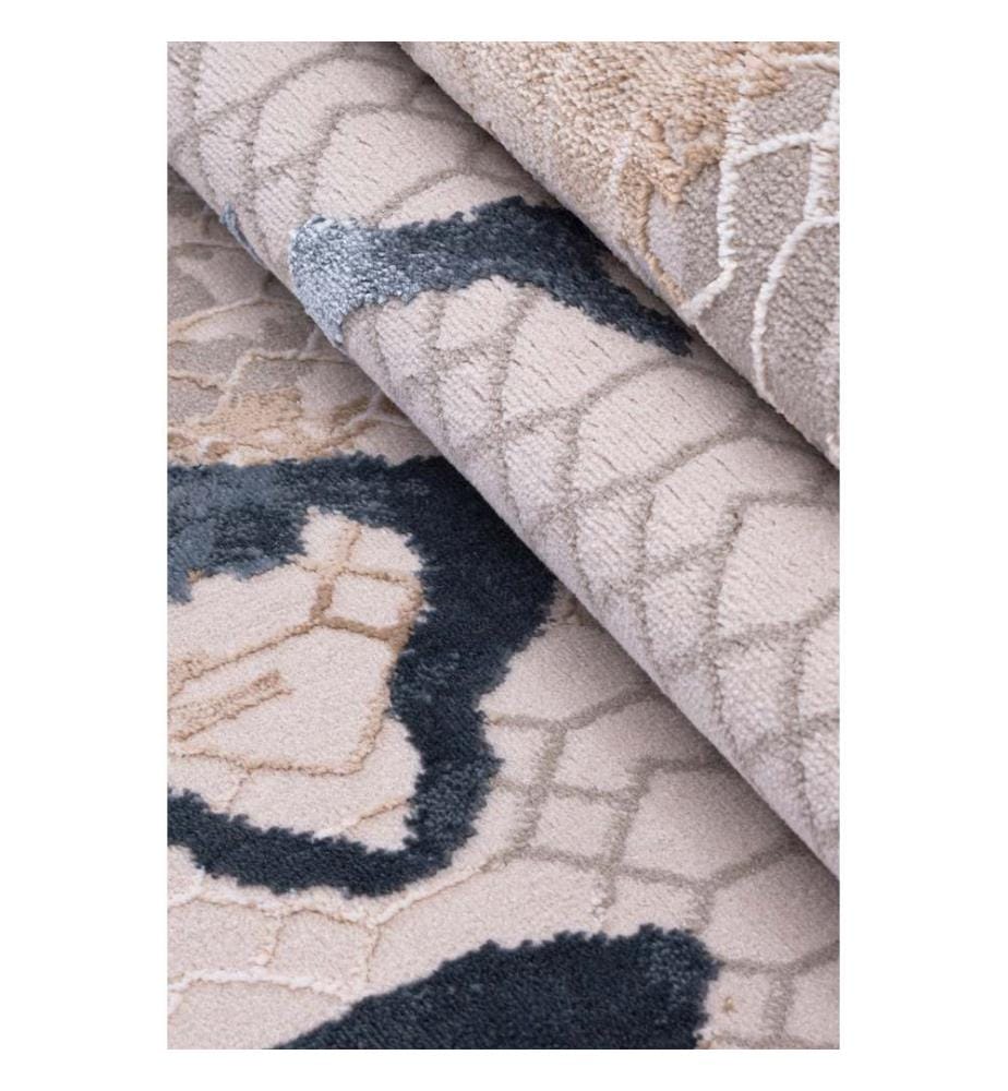 Tappeto, 160 x 230, blu, 50% POLIPROPILENE / 50% POLIESTERE