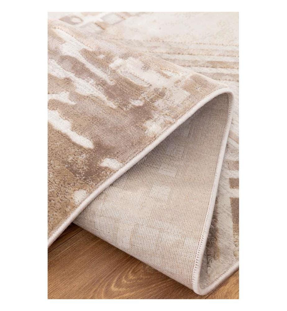 Tappeto, 150 x 230, Beige, 100% POLIESTERE