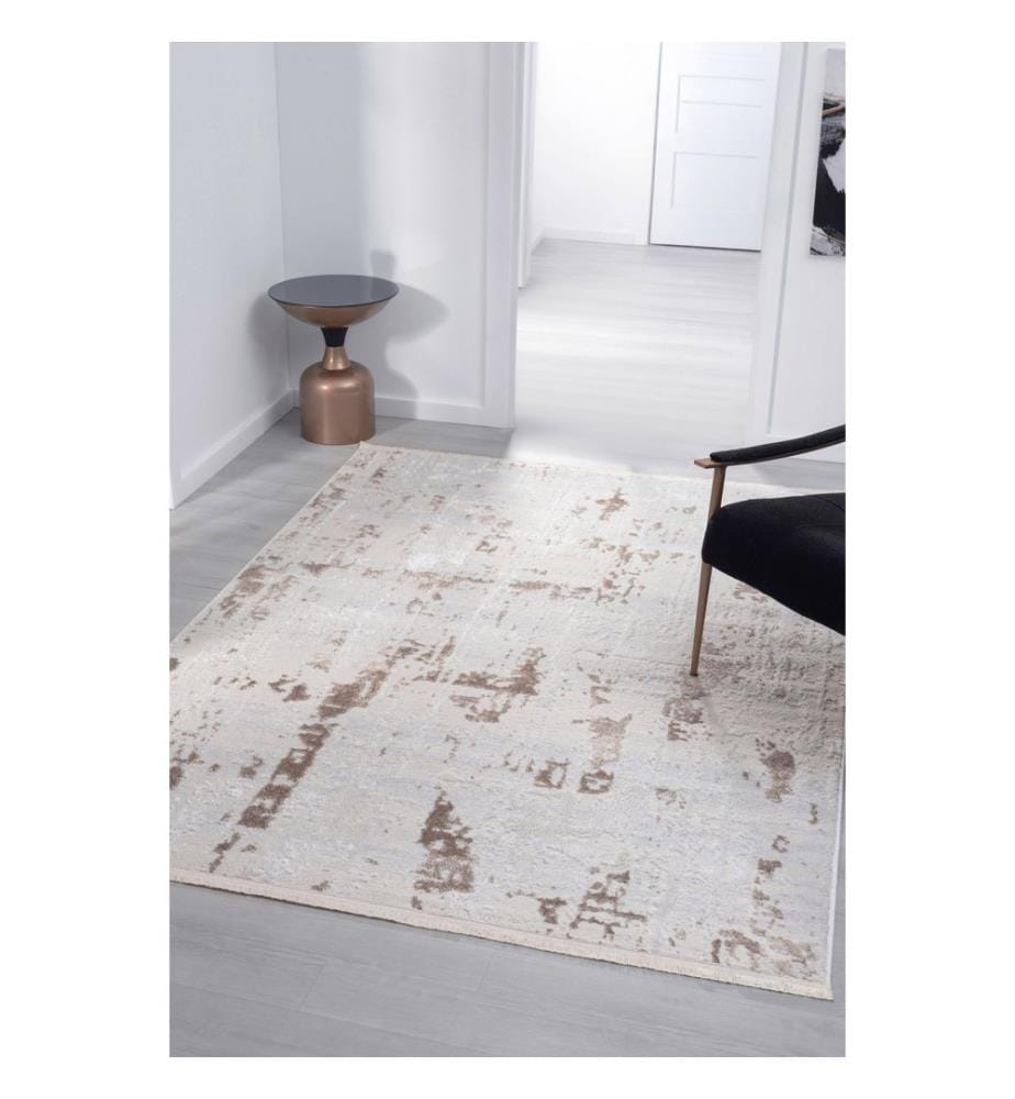 Tappeto, 160 x 230, Marrone, 100% POLIESTERE