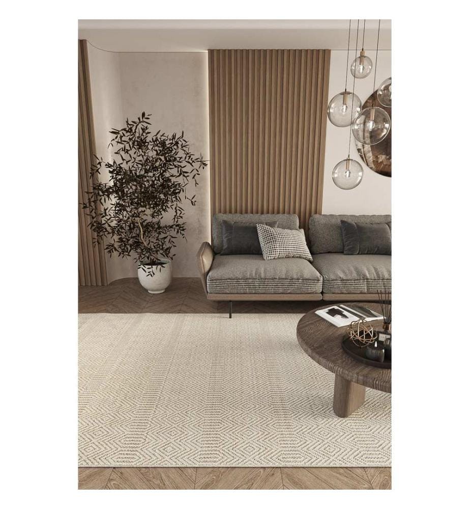Tappeto, 160 x 230, Beige, 100% POLIPROPILENE