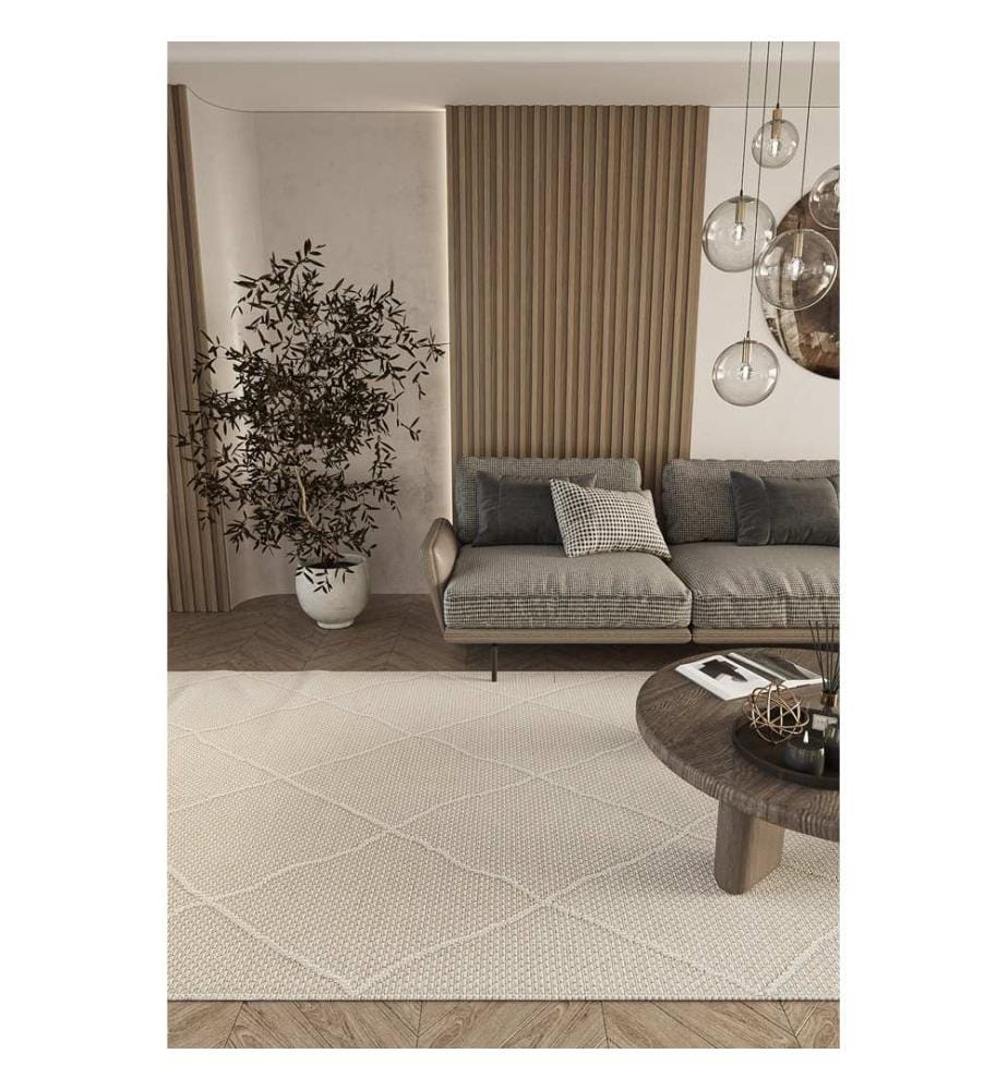 Tappeto, 160 x 230, Beige, 100% POLIPROPILENE