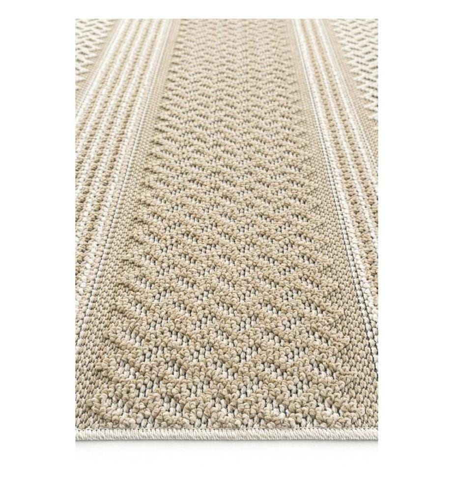 Tappeto, 120 x 450, Beige, 100% POLIPROPILENE