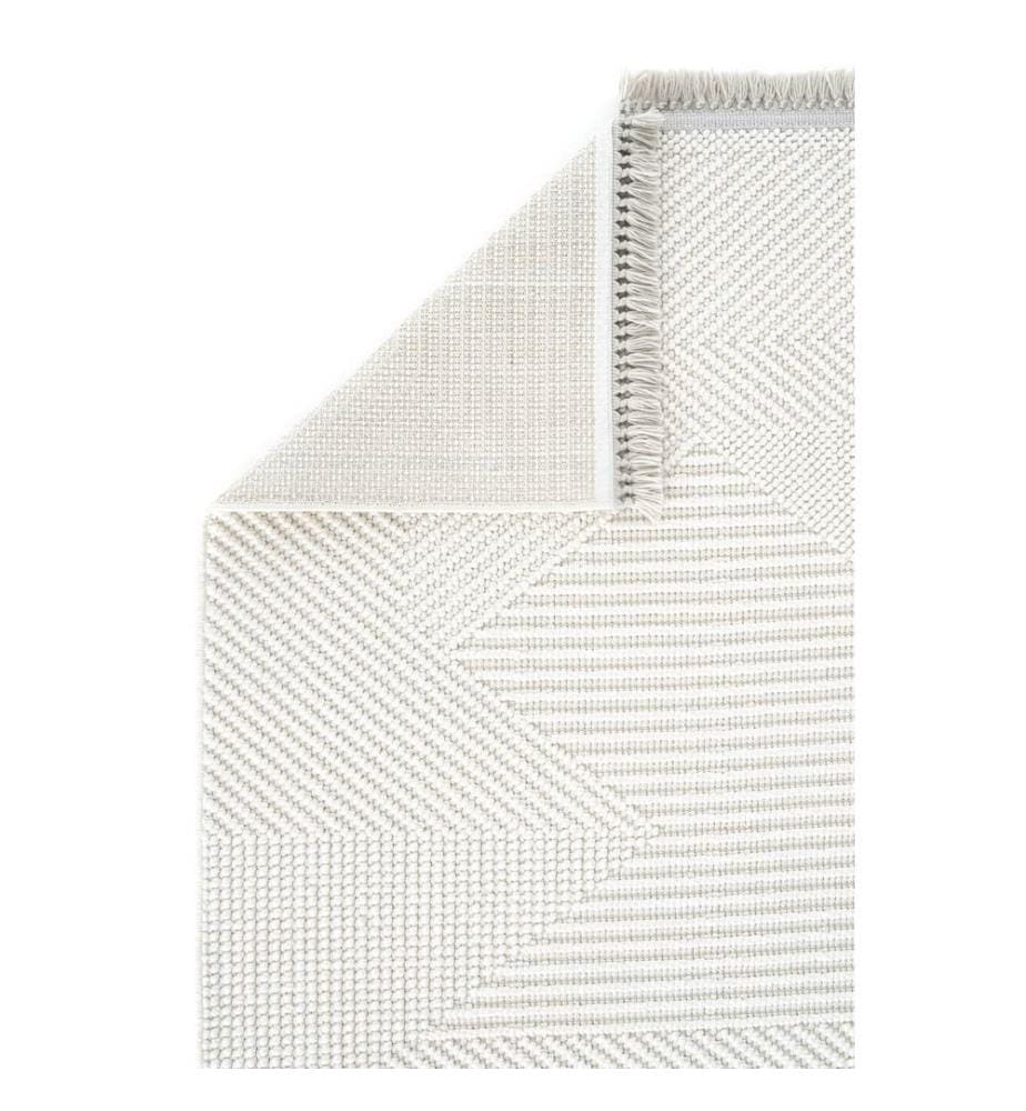 Tappeto, 120 x 450, Crema, 100% POLIPROPILENE