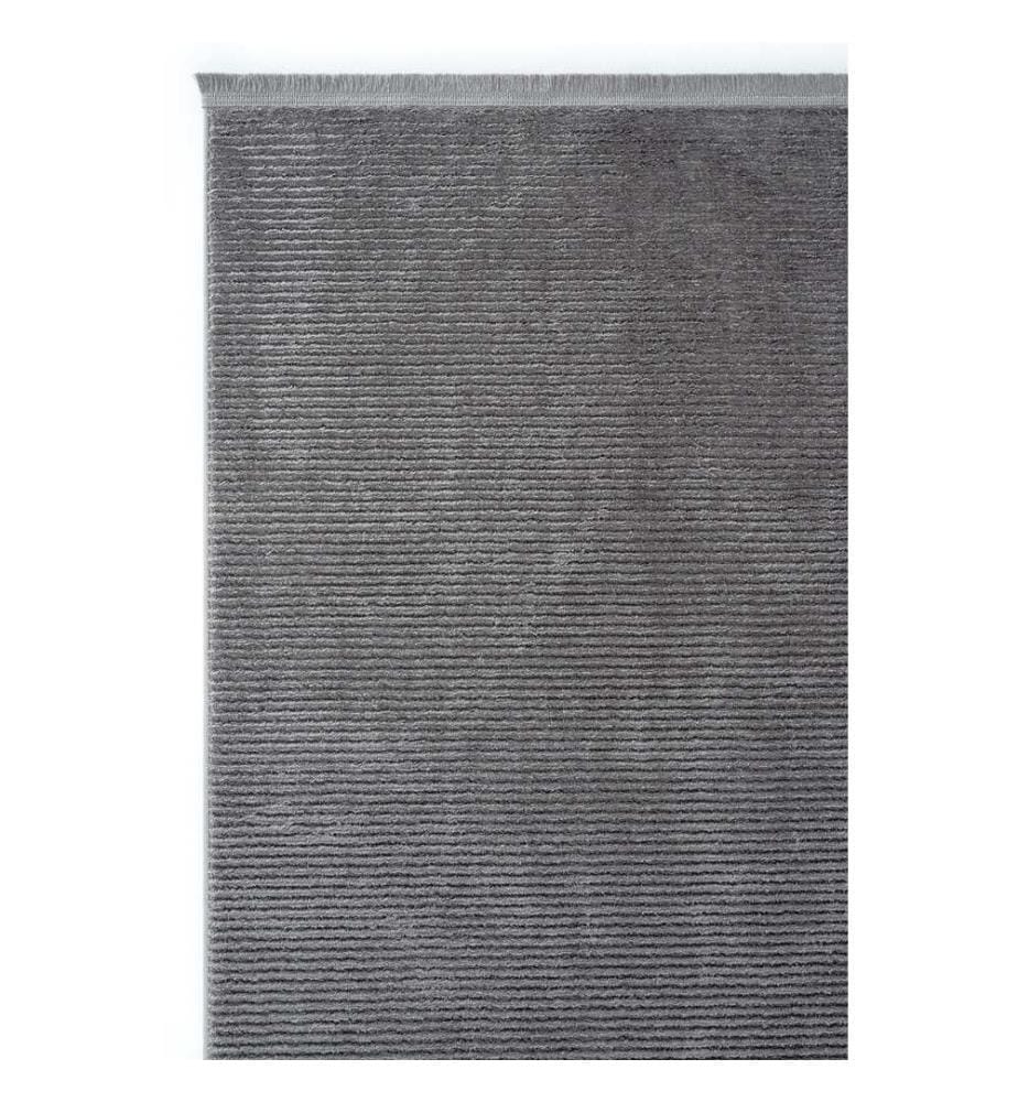Tappeto, 120 x 450, antracite, 100% MICRO POLIESTERE