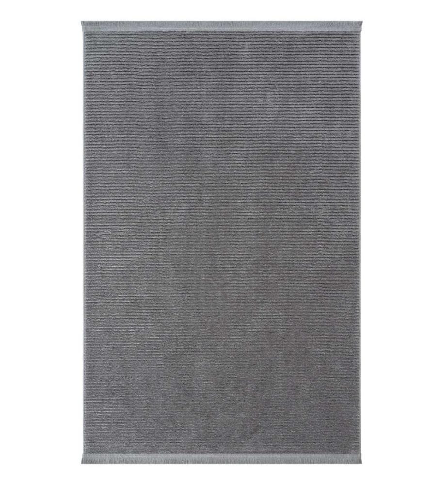 Tappeto, 120 x 450, antracite, 100% MICRO POLIESTERE