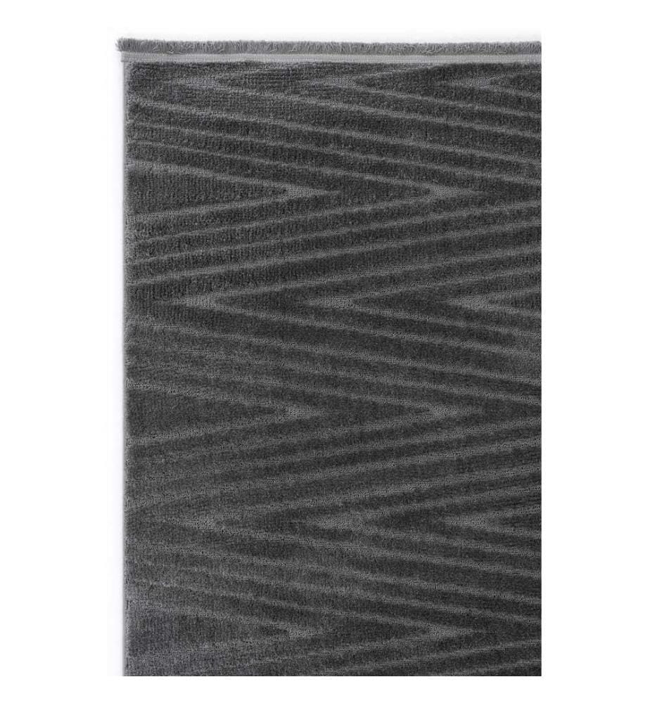 Tappeto, 160 x 230, antracite, 100% MICRO POLIESTERE